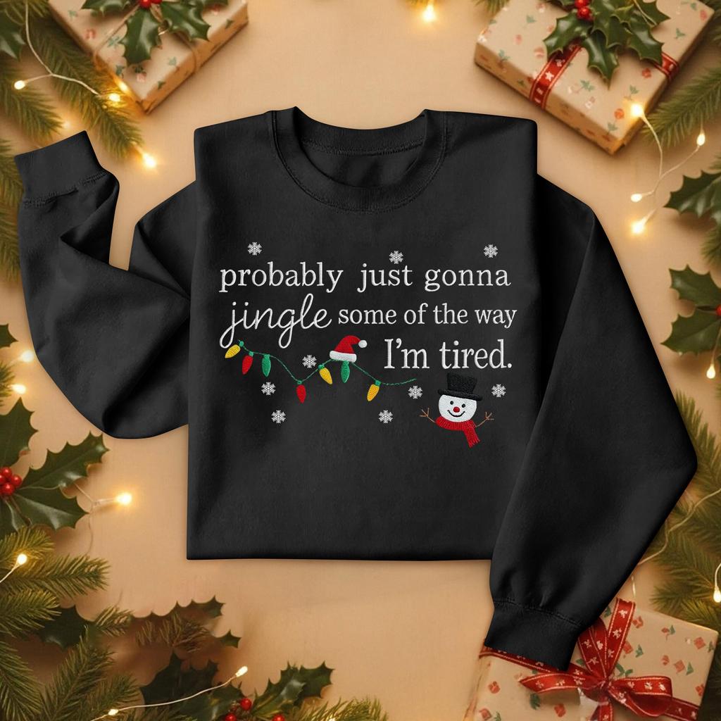 Christmas T-Shirts And Sweatshirts, Women'S Sweatshirts, Long-Sleeved Pullover Sweatshirts, Women'S Long-Sleeved Tops