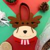 Gift DIY Christmas Bag Toy House Decoracion Portable Elk Handbag DIY Xmas Candy Bag  Kindergarten