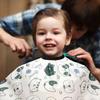 Children Professional Hair Cutting Cape Kids Haircut Cape,Easy Cleanings Polyester Materials Adjustable Snap Closure