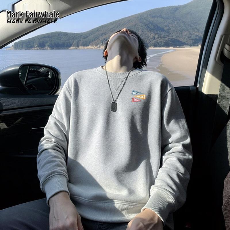 MARK FAIRWHALE Men's Heavyweight Crewneck Sweatshirt