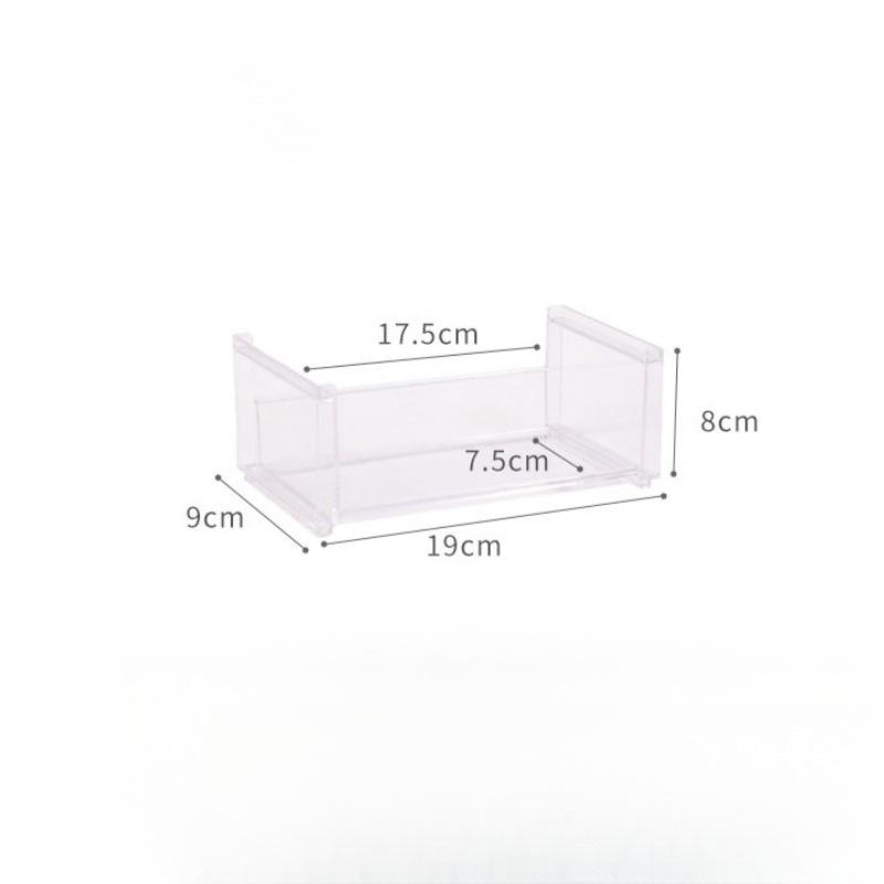 Armoire Miroir de Salle de Bain en Acrylique & Étagère Organisateur de Cosmétiques