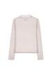 Mwimwieleu Mock Neck Flower See-Through Top Mu2611Ts102M