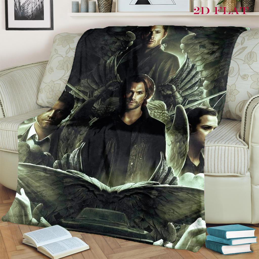 Supernatural Forces Unleashed blanket Soft and comfortable Suitable for all seasons Nap Blanket Office rest blanket bedroom