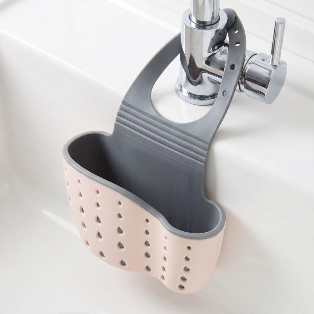 Soap Sponge Shelf Hanging Drain Basket Space Saving Kitchen Storage Basket Kitchen Holder Home