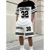 Simple Comfortable Suit Men's Print Fashion Sport Wear Men’s