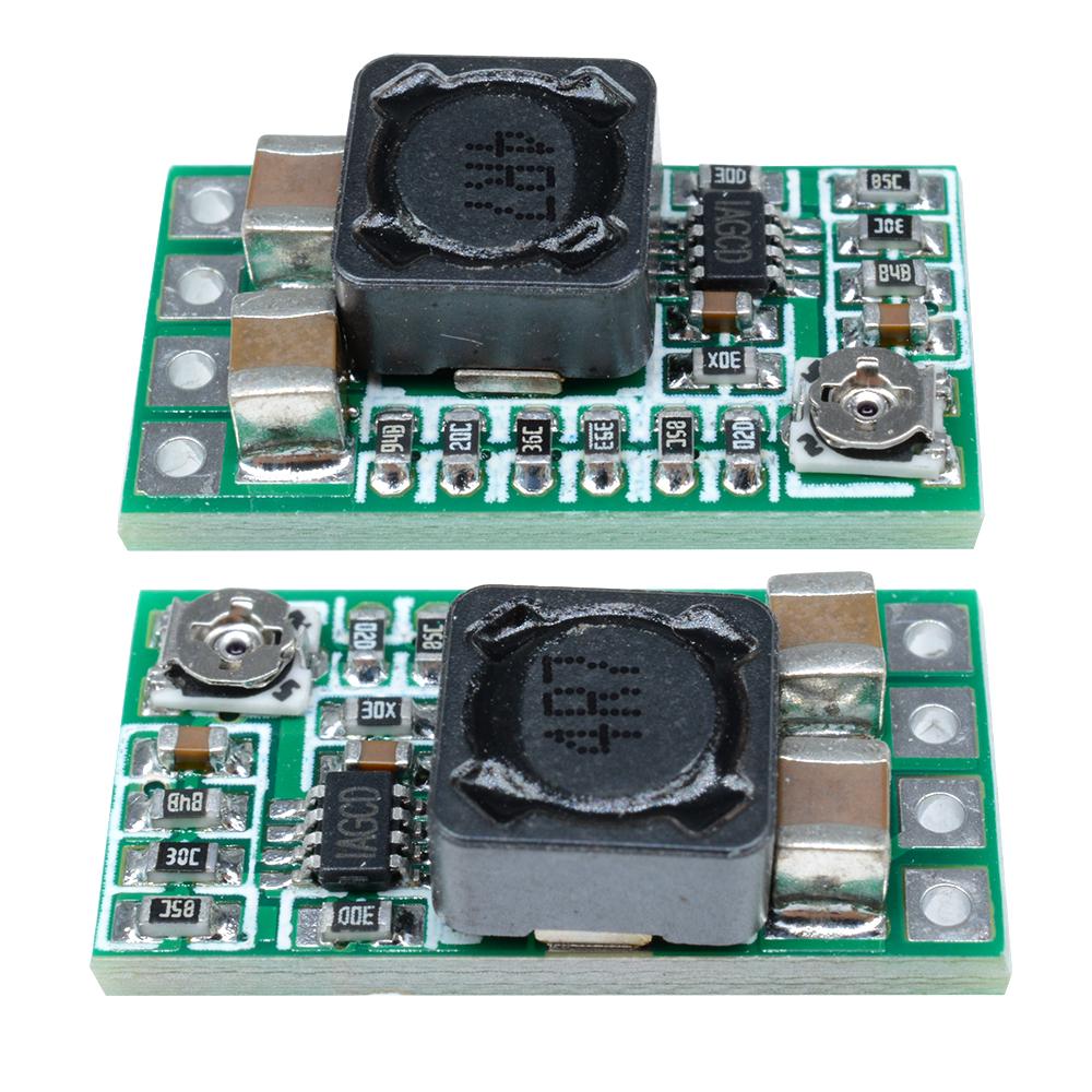 Buy Mini DC-DC 4V 12-24V To 5V 3A Adjustable Step Down Power Module ...