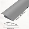 1pc 2m/78.74in Pvc Floor Transition Strip Waterproof Floor Transition Strip Non-slip Pvc Threshold Ramp for Doorways Carpet Gap