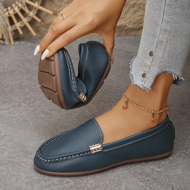Fashion Spring/Autumn Round Head Comfortable and Sexy Casual Sneakers Fashionable New Style Non-slip Large Size Walking Shoes for Women