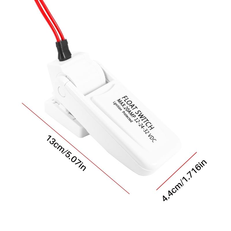 Bilge Pump Float Switch Automatic 12V 24V Or 32V For Boat Yacht Caravan Camping Marine Fishing Water Pump Auto ON/OFF-A87Q