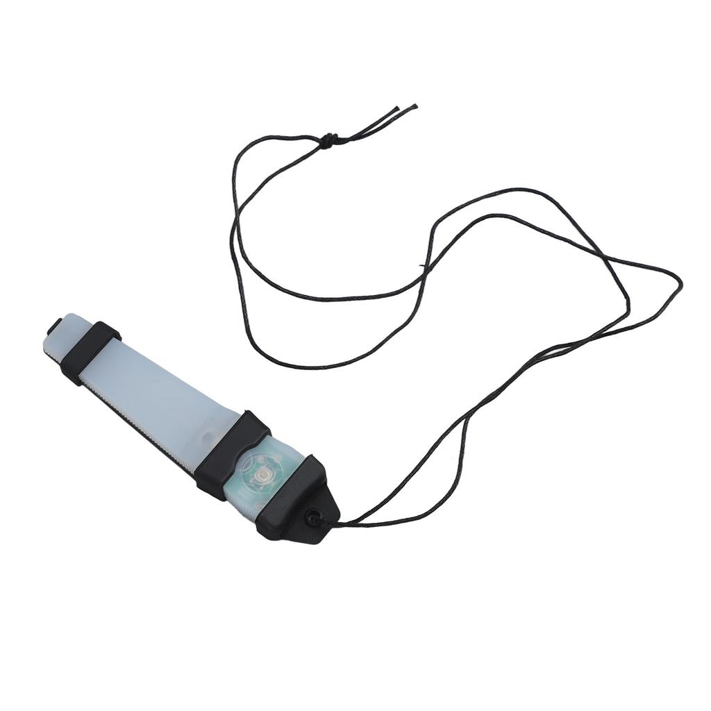 Personlig identifikasjonsmarkørlys med borrelås Vanntett 150mAh Overlevelse Sikkerhet Blinkende lys for fotturer