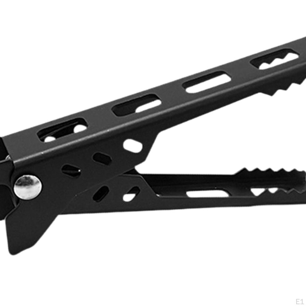 Camping Pan Gripper Tongs Versatile Kitchen Utensil Anti Scald Clamp Pot Lifter for BBQ Outdoor