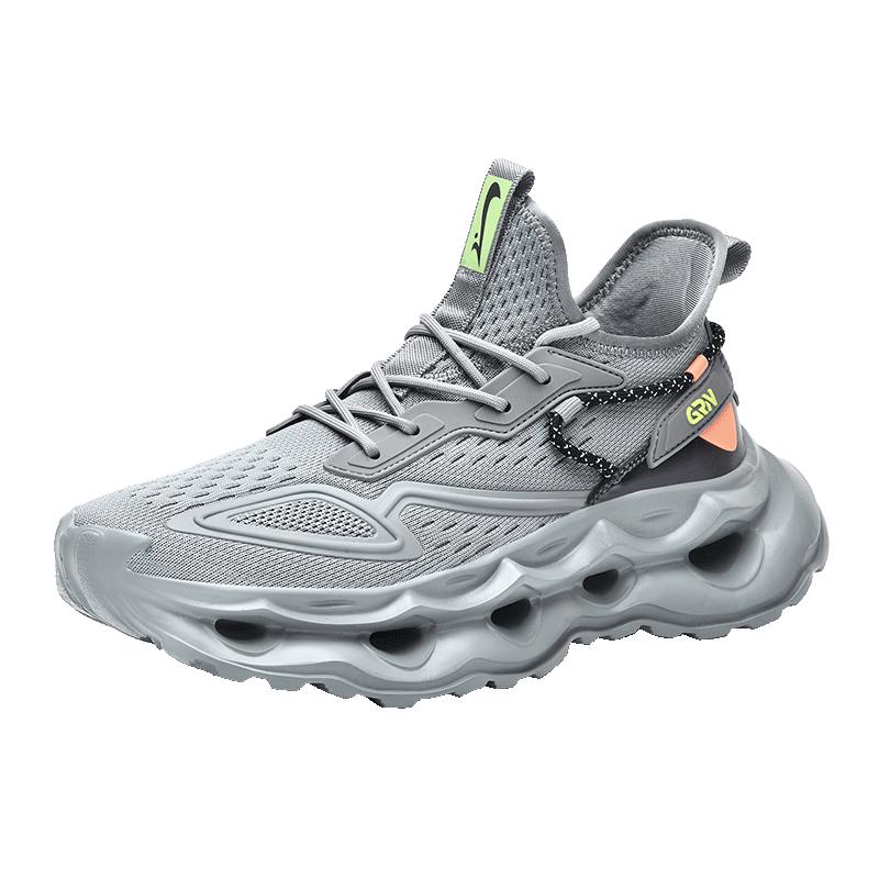 Guirenniao Men s Breathable Casual Sports Shoes 36 серый