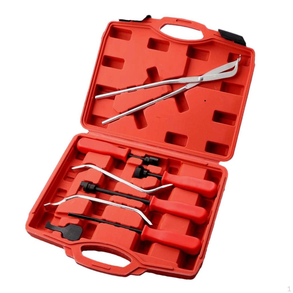 8 Pieces Brake Service Tool Kit Portable Caliper with Organizer Hand Tools for Home