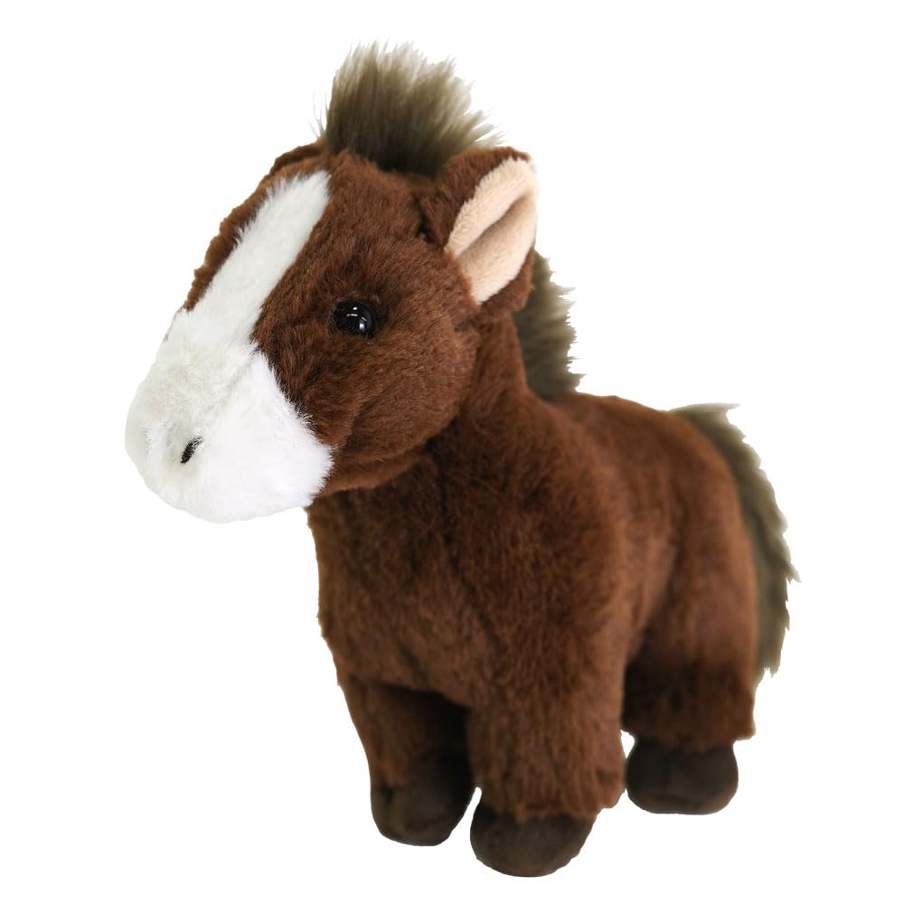 

Sun Lemon Fluffies Small Horse BR 8 x 21 x 16cm Plush Animal Cute Zodiac Year of the Horse Horse Brown New Gift Year s P-1443