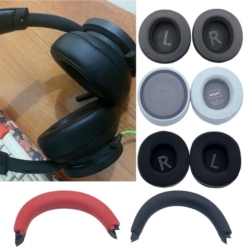 Cuscino Morbido e Traspirante per Archetto/Pad Auricolari per Cuffie da Gioco XSX/XSS/XB1 Riduzione del Rumore Installazione Rapida