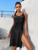 2023 New Beach Sexy Knitted Hollow Cover-up Bikini Cover-up Sunscreen Swimsuit Outside Smock