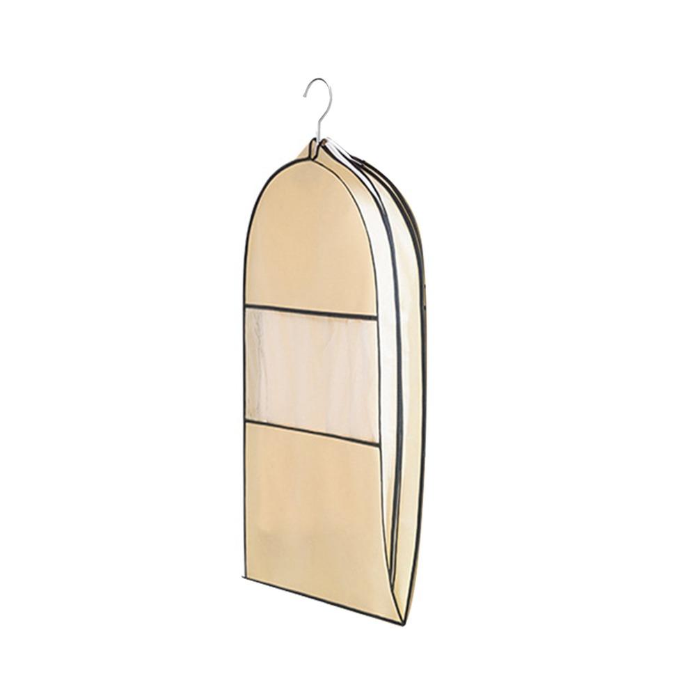 Foldable Clothes Compression Storage Bag Transparent Hanging Garment Protector  Clothes