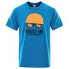 Trust Me I'M An Engineer Printed Men Tshirt Oversized Soft T-Shirts Casual O-Neck Cotton Tops Harajuku Comfortable Tshirts Men