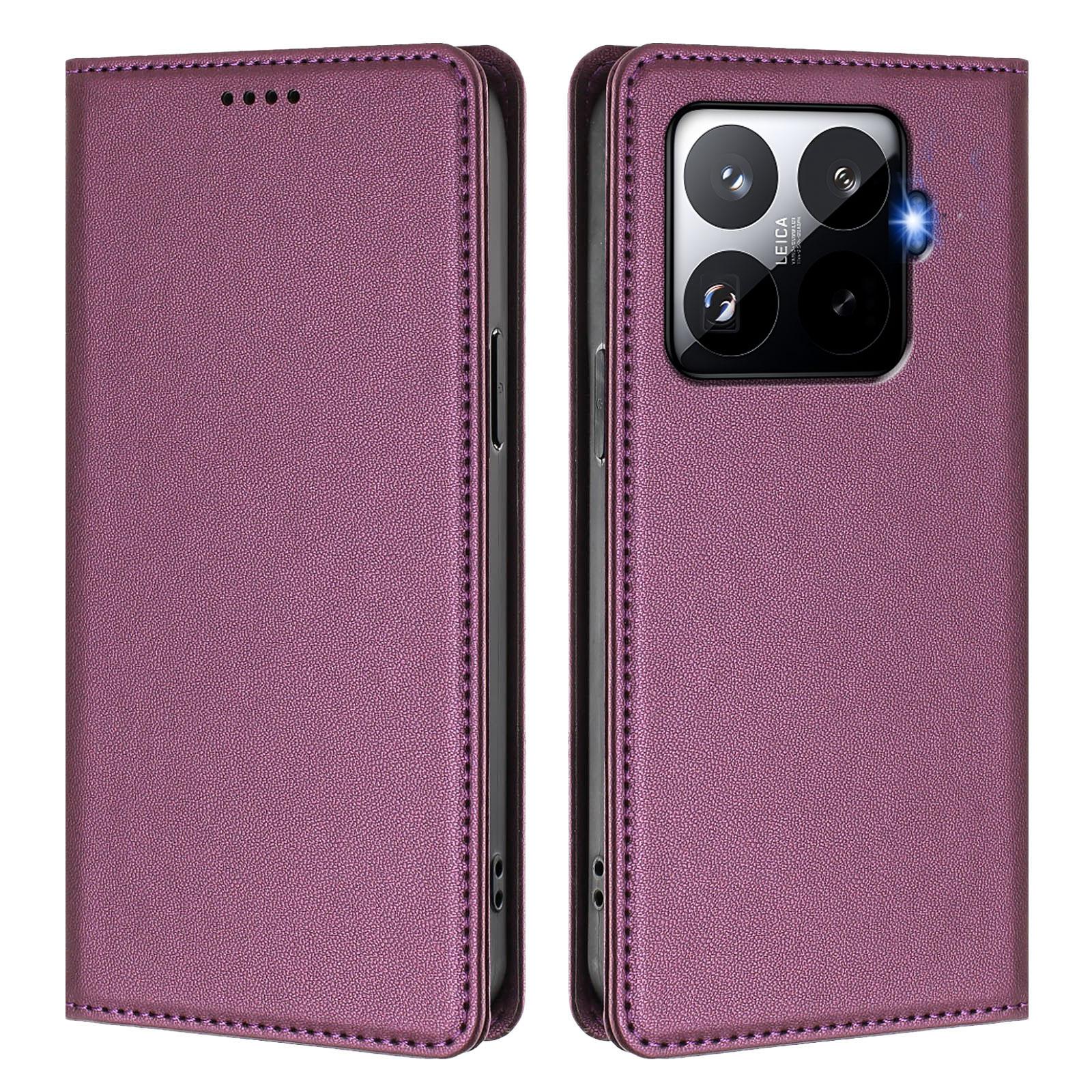 

For Xiaomi 15T Pro Leather Wallet Case Magnetic Closure RFID Blocking Phone Cover