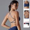 Seamless Quick-Dry Yoga Bra with Sweat-Wicking and Beautiful Back Design for Women