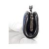 Inden-ya Coin Purse, Deerskin, Nagomi, Dragonfly Pattern, Navy X Black-Red Lacquer 7518