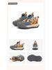 Jeep Boys' 2025 Autumn Leather Sports Shoes - Non-slip, Waterproof, Trendy with Rotary Button