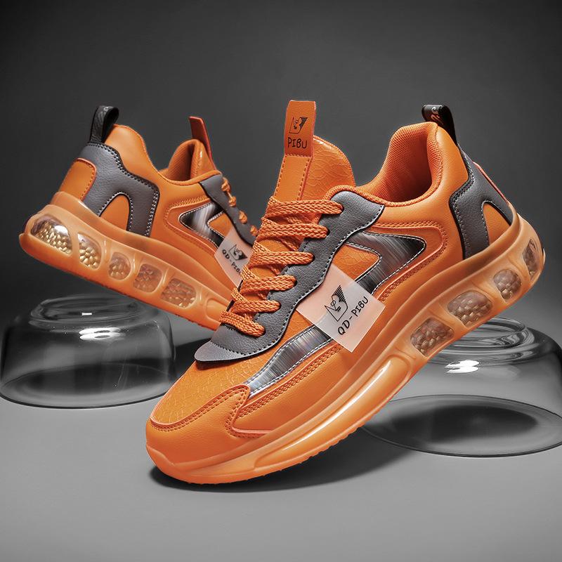 Fashion Men's Shoes Spring Tide Shoes 2024 New All-match Men's Casual Sports Shoes Korean Fashion Breathable Shoes