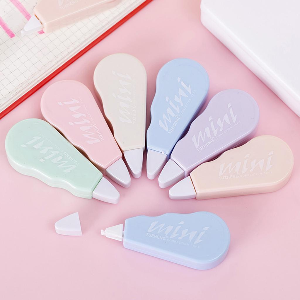 6Pieces Refillable Correction Tape Roller White Correction Tape Total 24m for Crafting Noting Card Making Scrapbooking