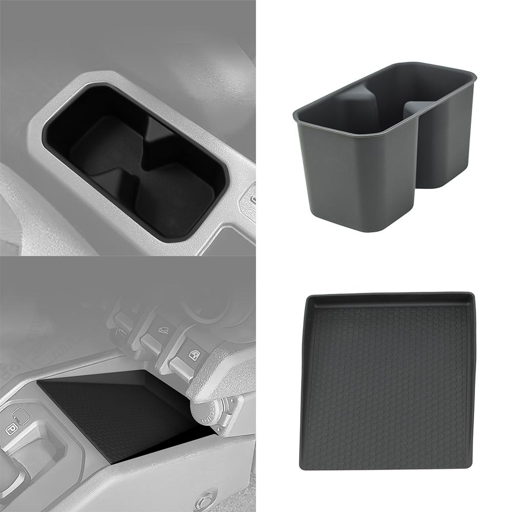 Mittelkonsolen-Aufbewahrungsbox-Mattenabdeckung für Suzuki Jimny 2026 2026 Getränkehalter-Organizer-Schale Silikon-Gummi Autoersatzteile Zubehör