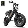Electric Bicycle Urlife T16 500W Motor 16" Fat Tire Fully Suspended Adult Electric Bike 48V 13Ah Dual Disc Brakes 7 Speed Max Load 120Kg