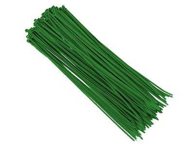 Nylon Cable Ties 300x3.6 Mm, Green, 100 Pcs.