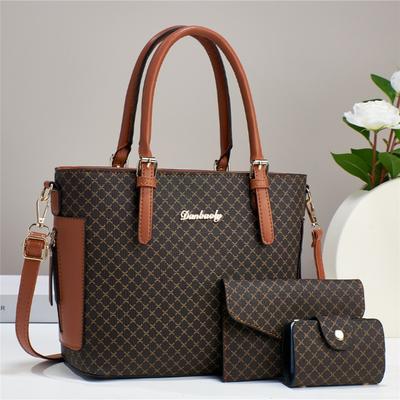 High Quality 3Piece Set Women's Bag Fashion Trendy Shoulder Bag Versatile Commuting Women'S Handbag Large Capacity Crossbody Bag