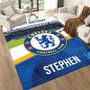 Chelsea Football Club Fans Square Rugs Are a Great Choice for Living Rooms, Bedrooms, Home Décor, and As Gifts.