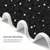 Starry Night Bath Towel - Wave Design, Soft Absorbent, Perfect for Summer Relaxation, Adds Elegance To Beach Days