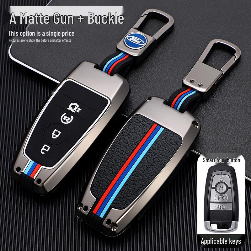 2020 Ford Escape & 2022 Mondeo Edge Two-Button Car Key Case