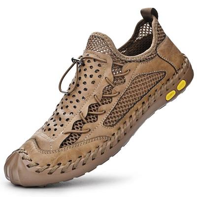 Summer Breathable Outdoor Casual Shoes Men Loafers Antiskid Slip On Walking Shoes Moccasins Man Shoes