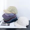 Splicing Quick-drying Dad Hat Breathable 5-panel Baseball Cap Casual Flat-brimmed Cap  Summer