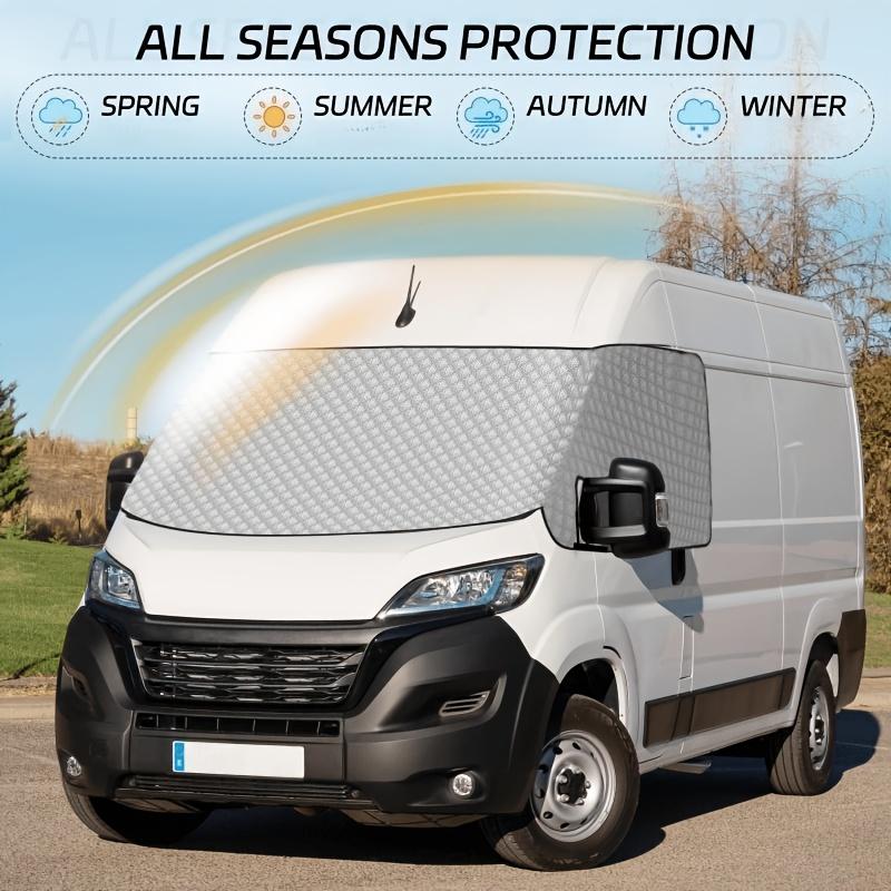 RV Car Windshield Sunshade Cover Waterproof Motorhome Front Window Sun Snow Protective Cover