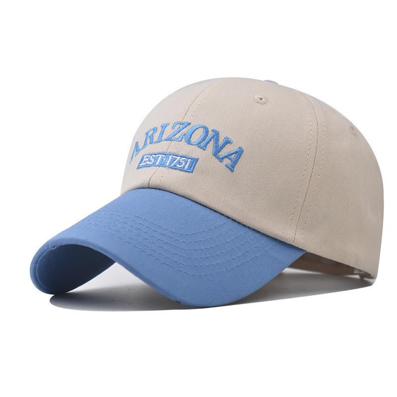 Hat Arizona Letter Cotton Embroidered Baseball Hat Sun Cap Shaded