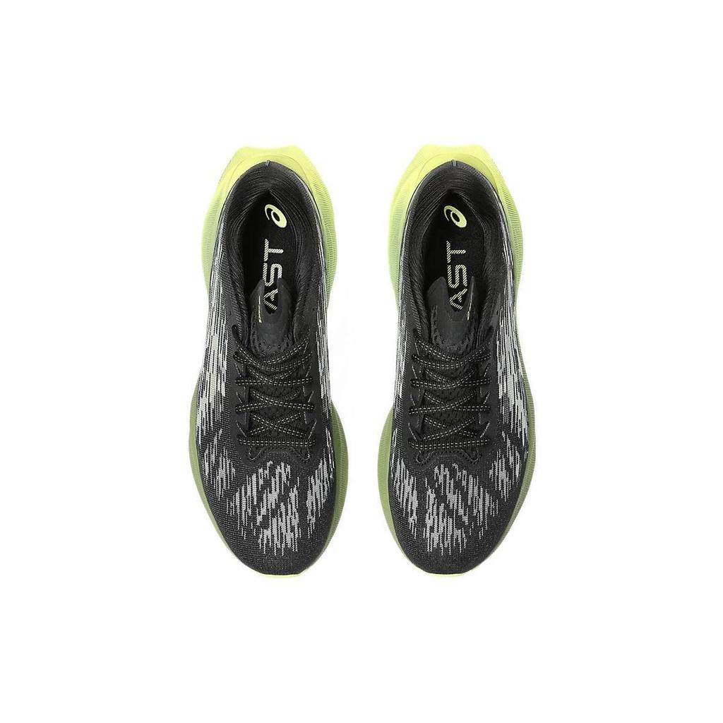 Asics Novablast 3 Black Dried Leaf Green Men Sneakers 1011B458-005