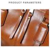 100% Genuine Leather Women Large Handbag Bag Shoulder Ladies Luxury Design Crossbody Bag Commuter Shopping Tote Bag for Women