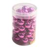Vibrant Plastic Christmas Baubles 48PCS Glitter Tree Decorations 1 5cm
