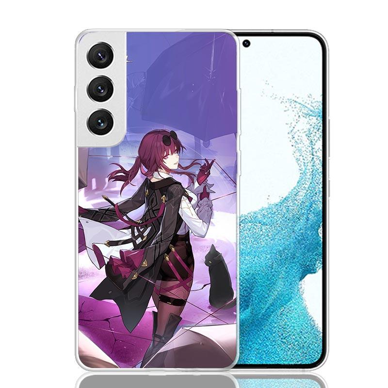Honkai Star Rail Kafka Phone Case For Samsung Galaxy S26 Ultra S23 S24 S25 Edge S20 FE S21 S22 Plus Soft Print Shell Cover Funda