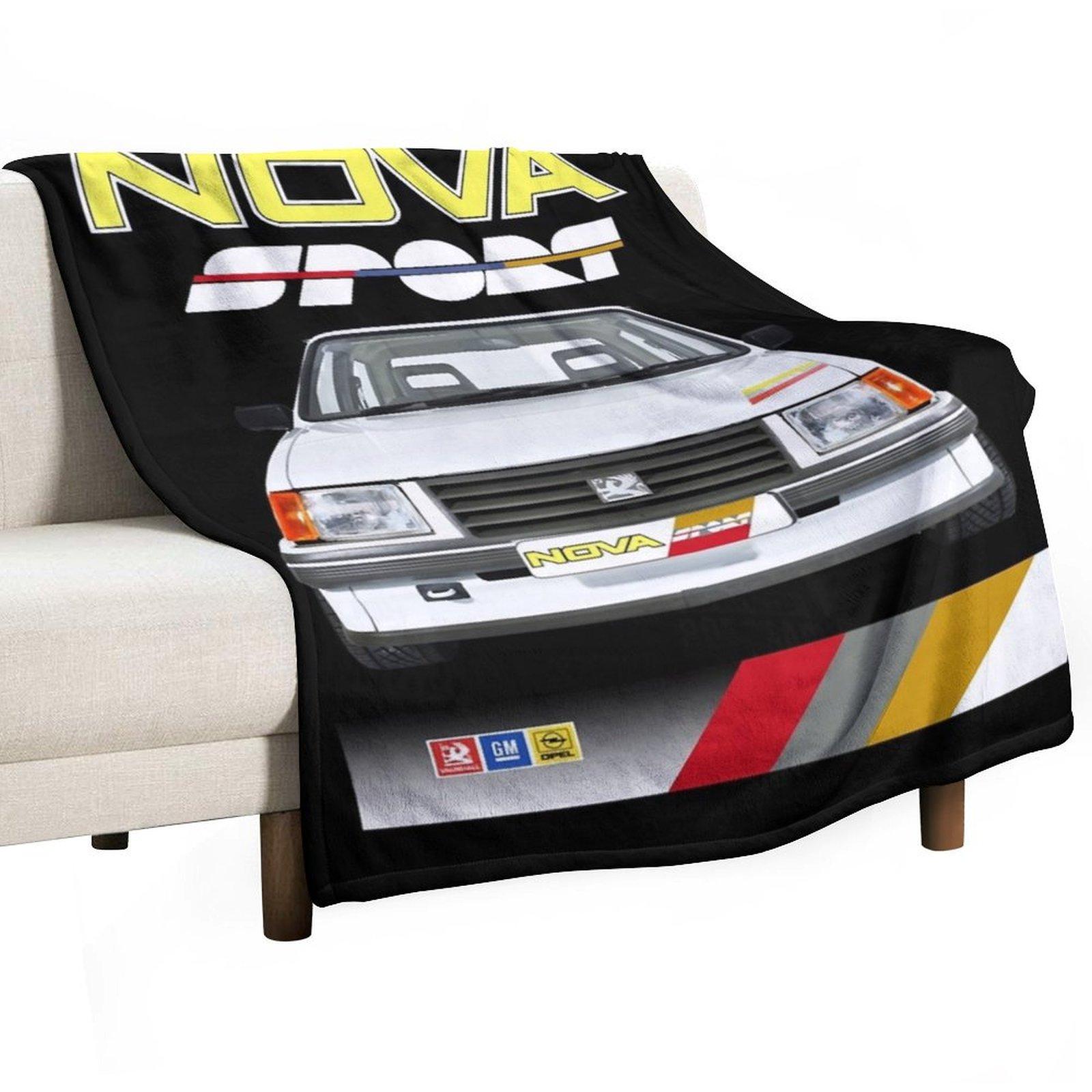 VAUXHALL NOVA SPORT Throw Blanket Luxury Throw Sofas Multi-Purpose Cute Blankets 30x40in