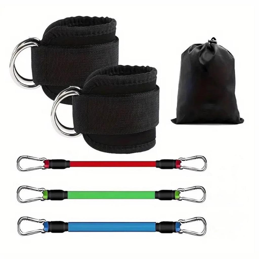 Ayak Bileği Tokalı Direnç Bandı Bacak & Kalça Antrenörü - Fitness & Spor Koruyucu Ekipman