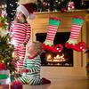 Hanging Christmas Stocking Decorations Red/Green Elf Christmas Stockings  Party Decoration