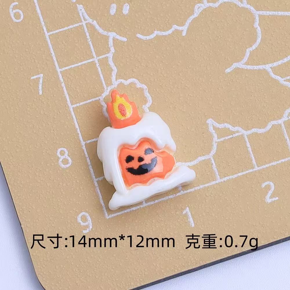 20Pcs New Cute Resin Cartoon Halloween Ghost Series Flat Back Scrapbooking DIY Jewelry Craft Decoration Accessorie