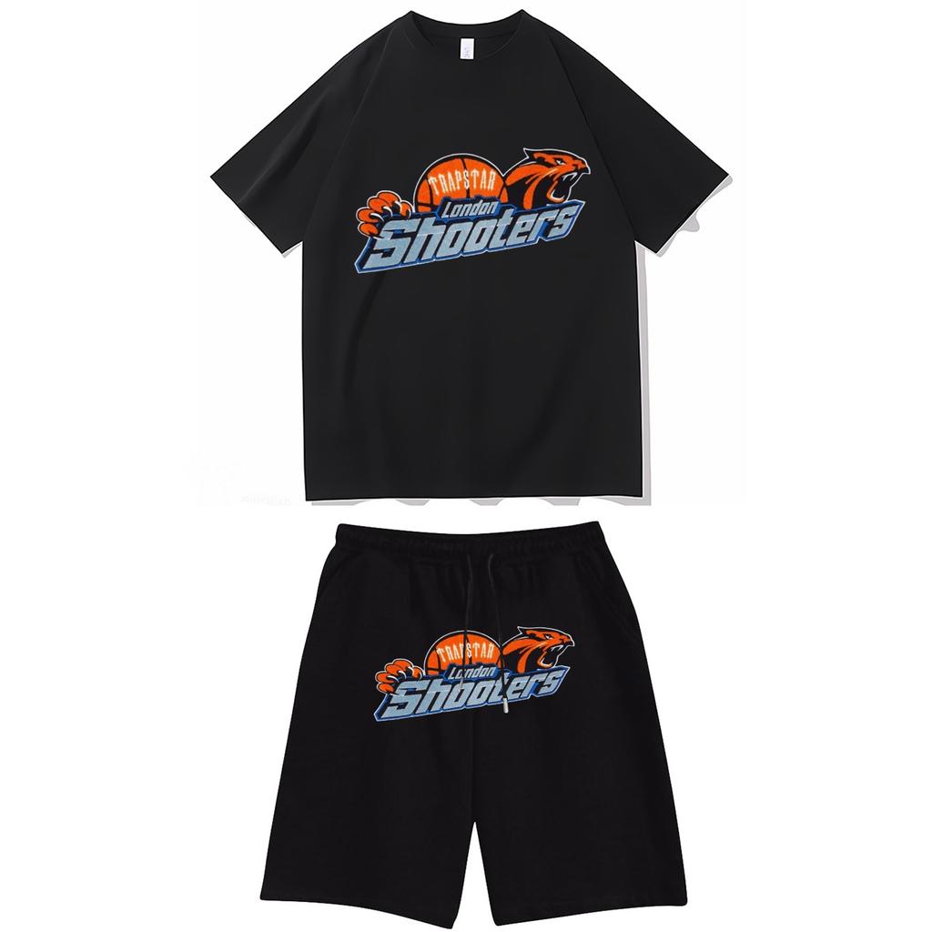 Foreign Trade T-shirt Jumper European and American Trapstar Unisex Sweatshirt Sweatpants Set Street Hip-hop T-shirt