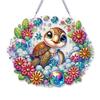 PET Double Sided Special Shaped Flower Animal Rhinestone Diamond Art Window Pendants Diamond Painting Hanging Decor for Beginner