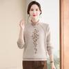 Women's Fleece-Lined Winter Knitted Sweater